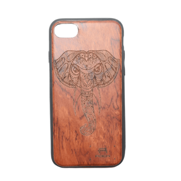 Rock ® Wood Back Cover For Apple iPhone 7 / 8 / 7 Plus / 8 Plus