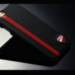 Luxury Leather Fighter Series Back Cover For Apple iPhone (Black)-1