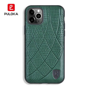 Puloka ® Fashion Leather Back Cover For iPhone X / Xs