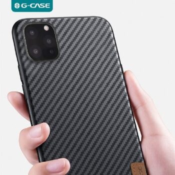 G-Case Dark Series Carboon Fiber Back Cover For Apple iPhone 11 Series