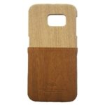 Kajsa ® Wood Pocket Card Holder Back Cover For Samsung S6 Edge