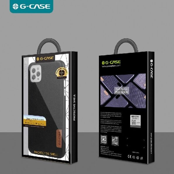 G-Case Dark Series Back Cover For Samsung Note 10 Plus (Black)