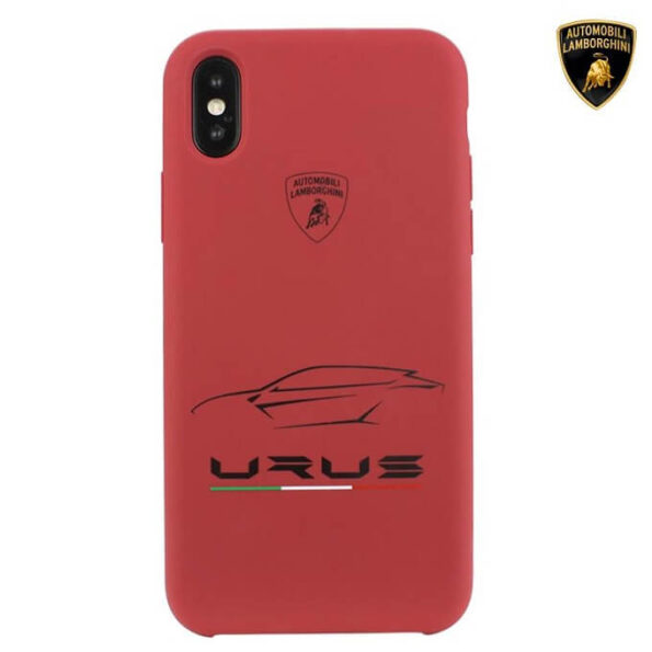 Lamborghini Urus Silky Soft Silicone Back Cover For Apple iPhone-3