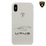 Lamborghini Urus Silky Soft Silicone Back Cover For Apple iPhone-4