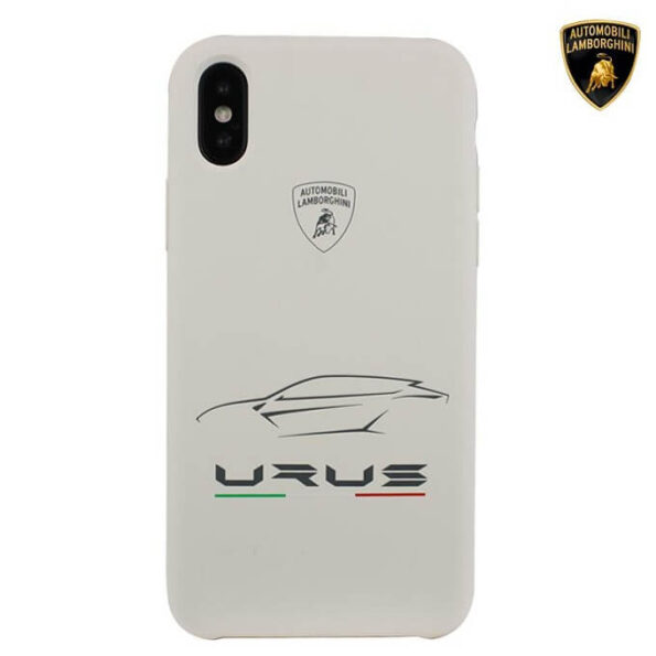 Lamborghini Urus Silky Soft Silicone Back Cover For Apple iPhone