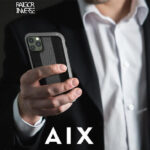 Raigor Inverse AIX Series Back Cover for iPhone 12 Mini (Black)-14