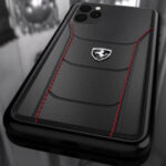 Ferrari ® Genuine Leather Crafted Limited Edition Case for iPhone (Black)