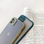 Fashion Luxury Transparent Silicone Back Cover With Camera Protection For iPhone