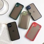 Fashion Luxury Transparent Silicone Back Cover With Camera Protection For iPhone
