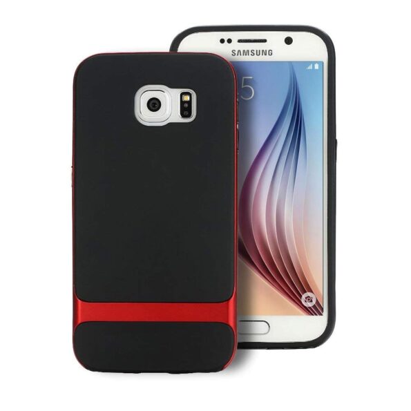 Rock ® Royce Ultra-Thin Dual Metal Soft / Silicon Back Cover For Sansung Galaxy S6