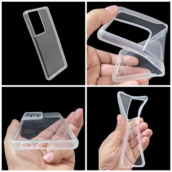 Space Super Protection Anti Shockproof Transparent Bumper Cover For Samsung Galaxy