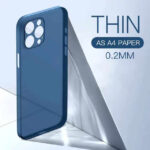 Ultra Thin Soft Paper Soft Matt Case For iPhone 13 Series-7