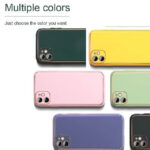 Luxury Leather Plating With Camera Protection Cover For iPhone 13 Series-1
