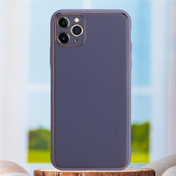 Luxury Leather Plating With Camera Protection Cover For iPhone 13 Series-7