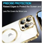 iPhone 15 Transparent Magsafe Mobile Case-9