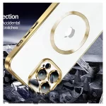 iPhone 15 Transparent Magsafe Mobile Case-9