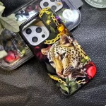 GENISS Lion Face Phone Cover for iPhone 15 Pro