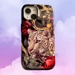 GENISS Lion Face Phone Cover for iPhone 15 Pro