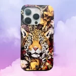 GENISS Lion Face Phone Cover for iPhone 15 Pro