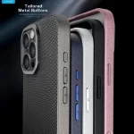 iPhone 16 Pro Carbon Design metal lens protection Phone Cover-2