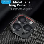 iPhone 16 Pro Carbon Design metal lens protection Phone Cover-2