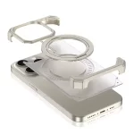 iPhone 16 Series Ultra-Slim Frameless Metal Stand Case-10